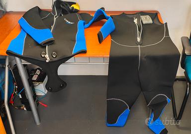 Muta Sub Cressi Medas 3 mm NUOVA 2 pezzi