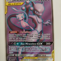 Mewtwo e Mew gx alleati