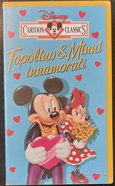 Videocassetta Disney Topolino e Minni innamorati