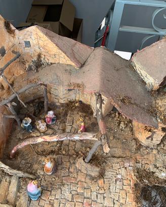 Presepe artigianale