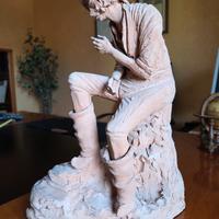 scultura in terracotta LILLO NICOTRA  Caltagirone 