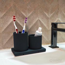 portaspazzolini elegante e moderno