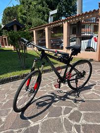 Mountain Bike Ibrida Carbonio & Componenti CNC