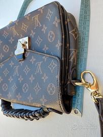 Borsa a tracolla con manico intrecciato 