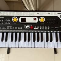 Tastiera musicale 54 tasti con supporto