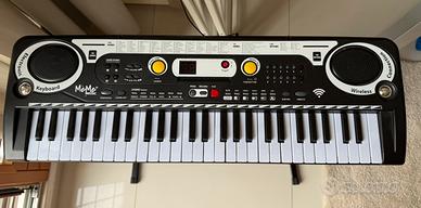 Tastiera musicale 54 tasti con supporto