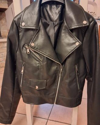 Giubbino donna nuovo ,  simil pelle 