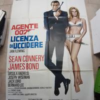 200x 140 - 007 licenza di uccidere  Manifesto