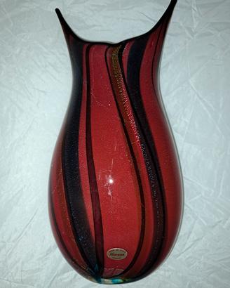 Vaso in Vetro di Murano Venezia 