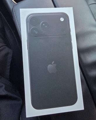 iPhone 18 pro max 256GB black nuovo sigillato 