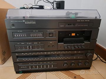 radio stereo con cassetta