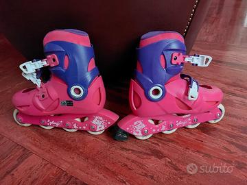 Roller pattini in linea da bambina 34-36