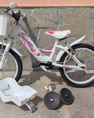 Bicicletta da bambina 14 pollici