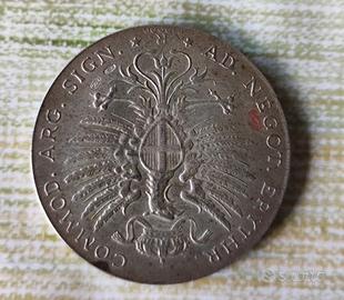 Tallero Italicum del 1918 in Argento