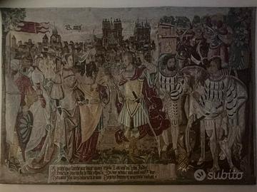 Grande arazzo da  parete misure 1.98 per 1.40