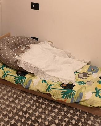 Lettino montessori sniglar con materasso