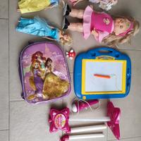 Lotto giochi da bambina, bambole.