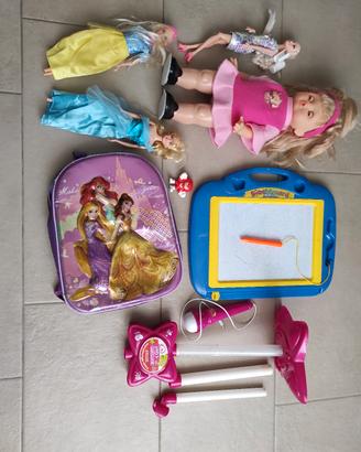 Lotto giochi da bambina, bambole.