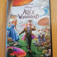 Alice in wonderland in dvd con Johnny Depp 