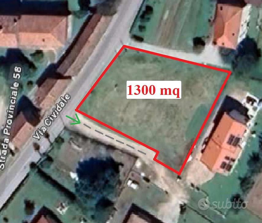 TRICESIMO - TERRENO EDIFICABILE 1300 mq - Vista 3