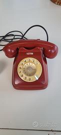 telefono vintage a disco fisso Italtel SIP