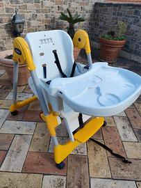 Seggiolone chicco bimbo bimba orsetto giallo