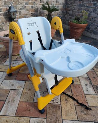 Seggiolone chicco bimbo bimba orsetto giallo