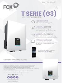Inverter FOX ESS T SERIE (G3)