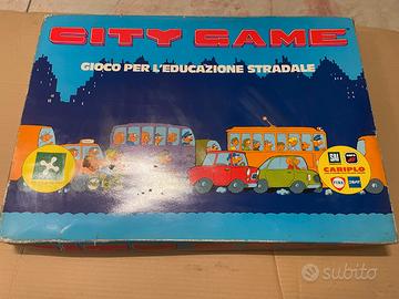 CITY GAME GIOCO PER EDUCAZIONE STRADALE NUOVO ANNI
