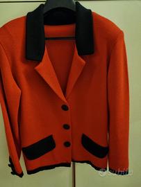 TAILLEUR DONNA ROSSO E NERO 