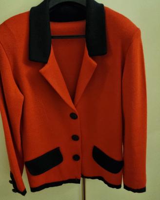 TAILLEUR DONNA ROSSO E NERO 