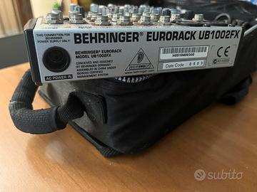 BEHRINGER EURORACK  UB 1002 fx Mixer