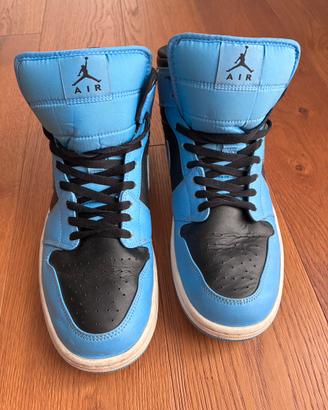 Air Jordan 1 Mid University Blue Black