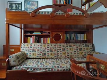 Cameretta La Vecchia Marina – mogano massello