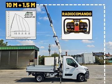 Renault Master T35 Con Gru e Radiocomando