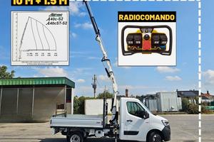 Renault Master T35 Con Gru e Radiocomando