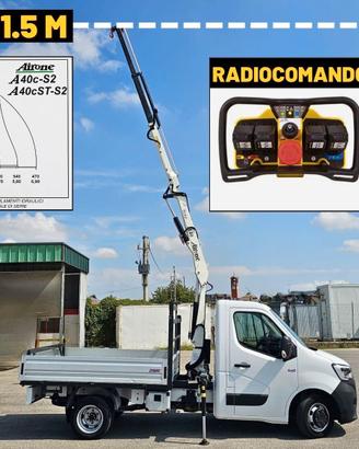 Renault Master T35 Con Gru e Radiocomando
