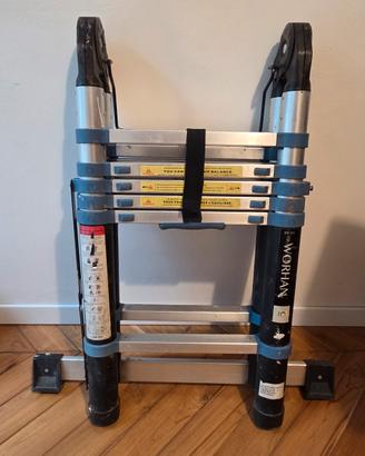 Scala telescopica WORHAN 4 metri – alluminio EN131