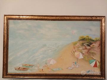 tela dipinta ad olio