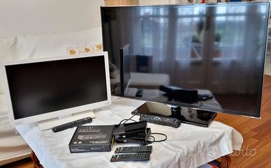 TV 40" Samsung + TV 22" Toshiba + 2 decoder