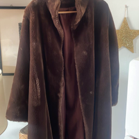 Cappotto in eco pelliccia