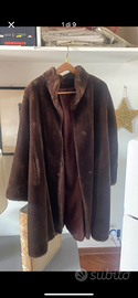 Cappotto in eco pelliccia