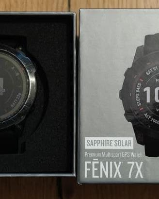 Garmin Fenix 7X Sapphire Solar