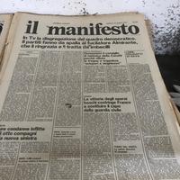 Il manifesto oltrr1 1000 partito edicola giornale