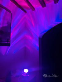 Proiettore con suoni galassie per bambini