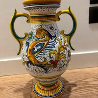 VASO ARTISTICO CERAMICA DERUTA