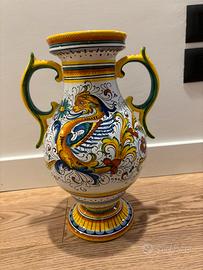 VASO ARTISTICO CERAMICA DERUTA