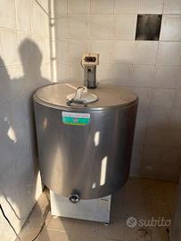 Frigorifero per latte 2 q in Acciaio inox