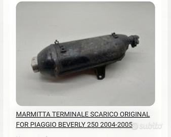 scarico piaggio Beverly 
