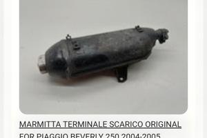 scarico piaggio Beverly 